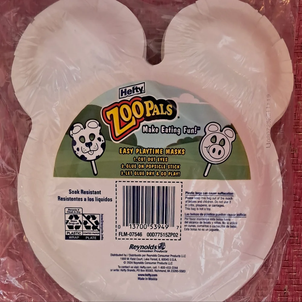 Zoo Pals Plates